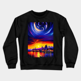 Sunset Village Crewneck Sweatshirt